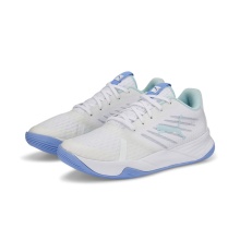 Puma Indoor Shoes Accelerate Pro II white/light blue Women